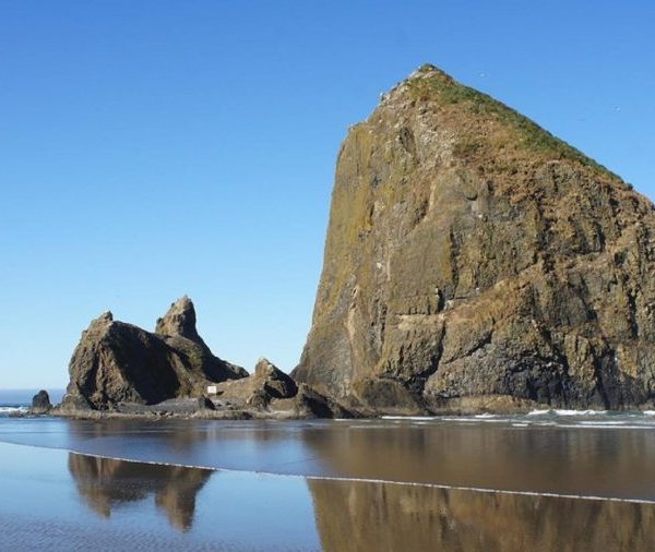 Haystack Rock at Canon Beach, Oregon