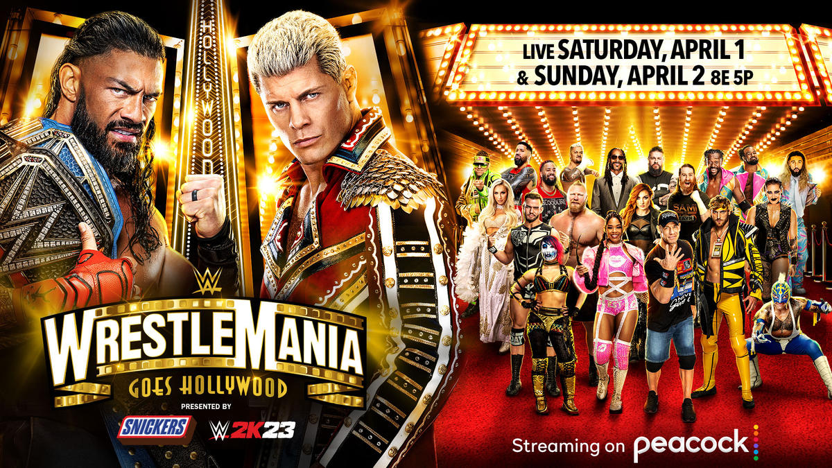 WrestleMania 39 Promo Poster