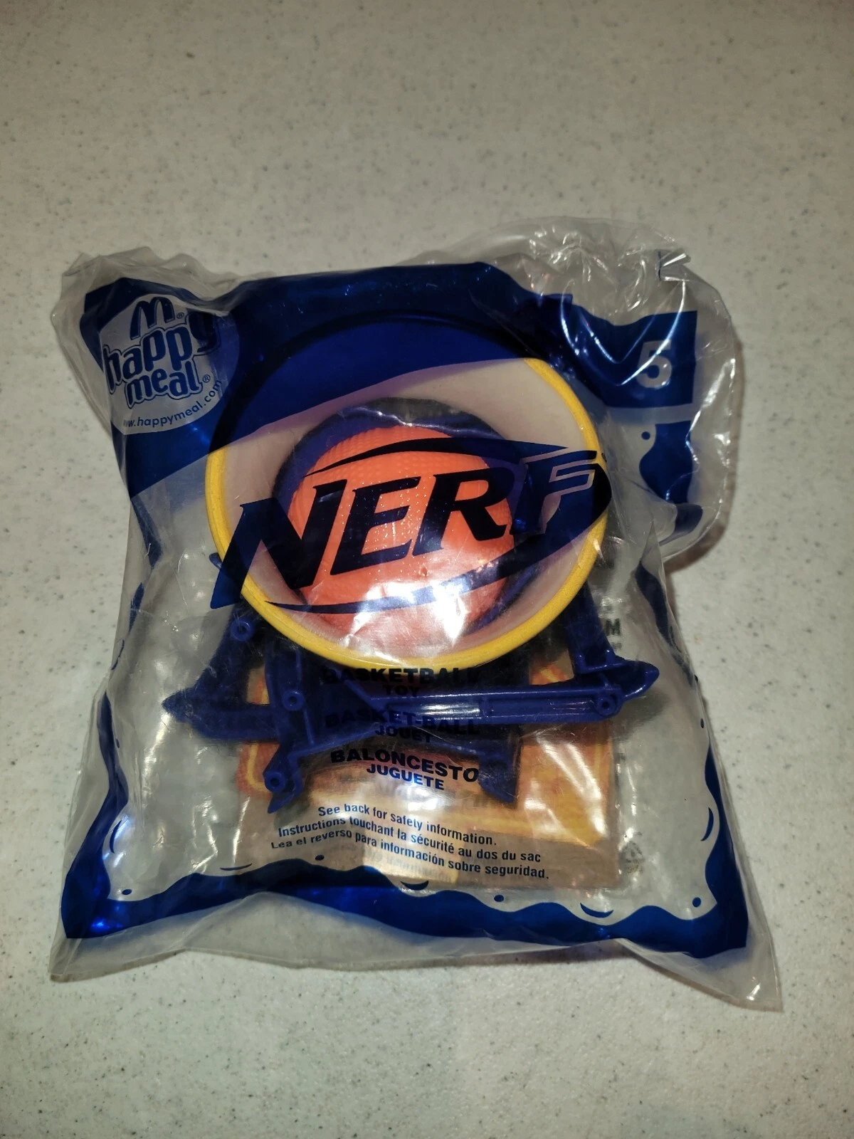 Nerf Basketball - McDonald's Happy Meal Toy