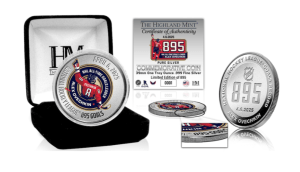 Alexander Ovechkin 895th Goal Silver Coin