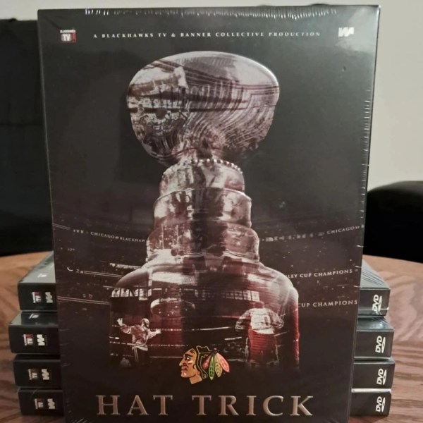 Hat Trick - Blackhawks Championship DVD Front Cover